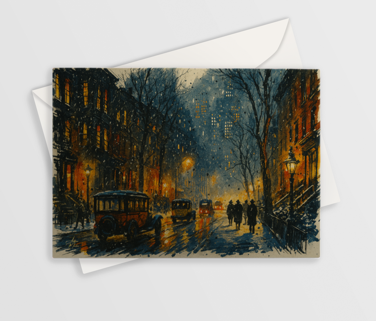 The Street Greetings Card
