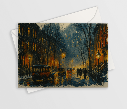 The Street Greetings Card